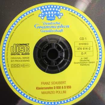 2CD Franz Schubert: Die Späten Klaviersonaten = The Late Piano Sonatas (D 958 • 959 • 960) / 3 Klavierstücke D 946 / Allegretto D 915