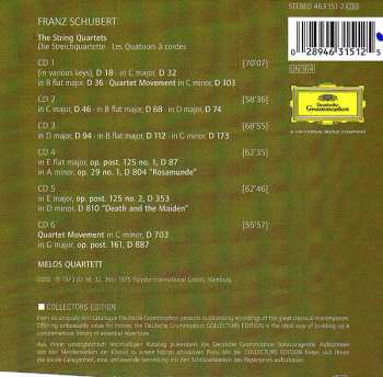 6CD/Doos Franz Schubert: The String Quartets