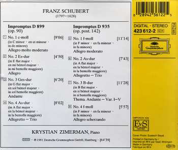 CD Franz Schubert: Impromptus D 899 & D 935