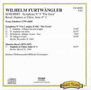 CD Franz Schubert: Symphony Nr. 9/ Daphnis Et Chloe Suite Nr. 2