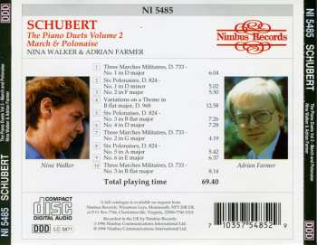 CD Franz Schubert: The Piano Duets Volume 2: March & Polonaise