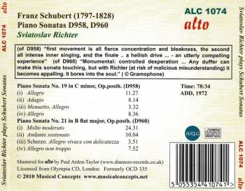 CD Franz Schubert: Piano Sonatas 19, 21