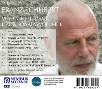 2CD Franz Schubert: Piano Sonatas Volume 6