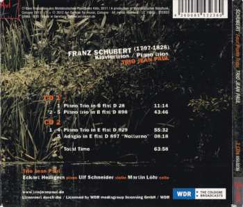 2CD Franz Schubert: Piano Trios