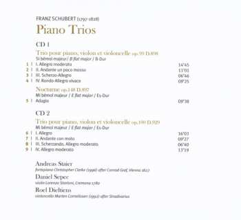 2CD Franz Schubert: Piano Trios Op.99 & 100
