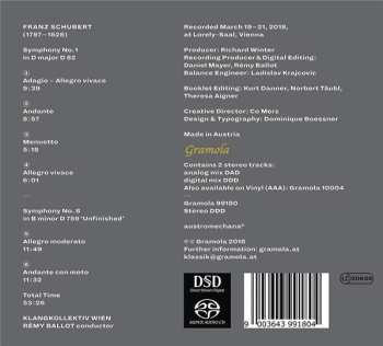 SACD Franz Schubert: Sinfonien 1 & 8