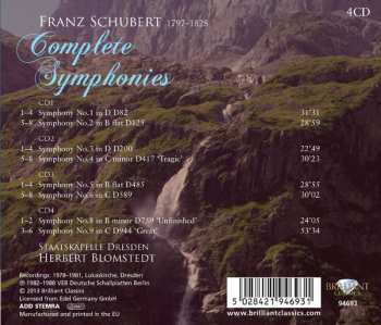 4CD Franz Schubert: Complete Symphonies