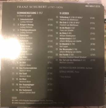 CD Franz Schubert: Schubert: Lieder; Schwanengesang D 957.