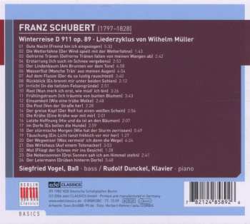 CD Franz Schubert: Winterreise 