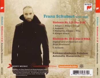 CD Franz Schubert: Sinfonie 1 / Andante Aus Sinfonie 10