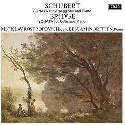 LP Franz Schubert: Schubert: Sonata For Arpeggione And Piano / Bridge: Sonata For Cello And Piano