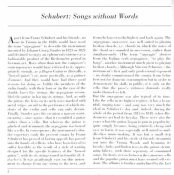 CD Franz Schubert: Songs Without Words