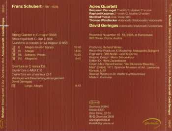 CD Franz Schubert: Streichquintett C-Dur - Ouvertüre c-Moll