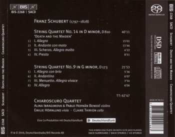 SACD Franz Schubert: String Quartets (No. 14 In D Minor 'Der Tod Und Das Mädchen, No. 9 In G Minor)