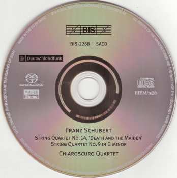 SACD Franz Schubert: String Quartets (No. 14 In D Minor 'Der Tod Und Das Mädchen, No. 9 In G Minor)