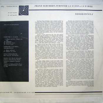 LP Franz Schubert: Symfonie Č.  3.8 Nedokončená