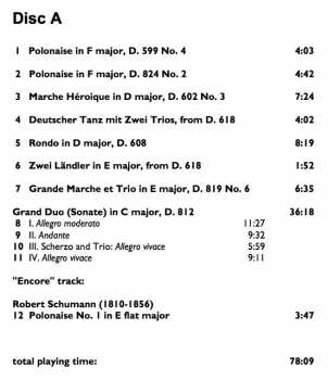 7CD/Doos Franz Schubert: The Complete Original Piano Duets