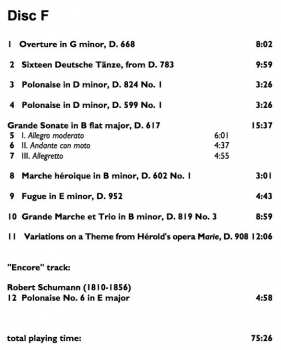 7CD/Doos Franz Schubert: The Complete Original Piano Duets