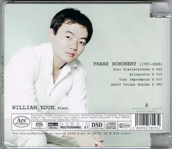 SACD Franz Schubert: Klavierstücke D 946 / Allegretto D 915 / Impromptus D 935 / Valses Nobles D 969