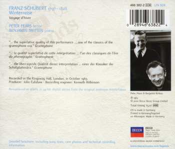 CD Franz Schubert: Winterreise