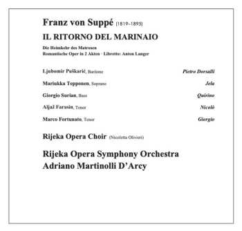 2CD Franz von Suppé: Il Ritorno Del Marinaio
