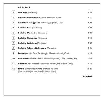 2CD Franz von Suppé: Il Ritorno Del Marinaio