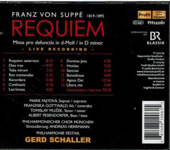 CD Franz von Suppé: Requiem