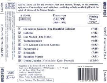 CD Franz von Suppé: Overtures Vol. 2