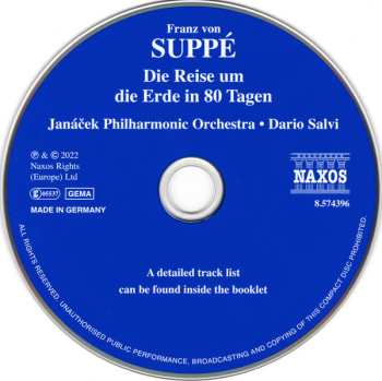 CD Janacek Philharmonic Orchestra: Suppé: Die Reise Um Die Erde In 80 Tagen