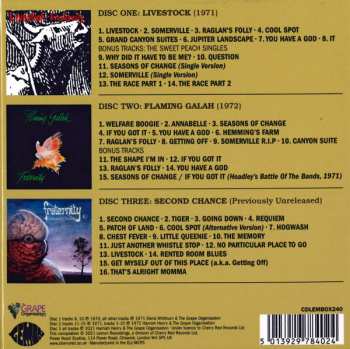 3CD/Doos Fraternity: Seasons Of Change (The Complete Recordings 1970-1974)
