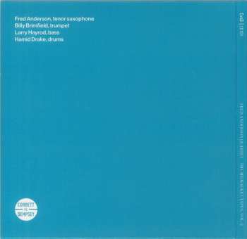 CD Fred Anderson Quartet: The Milwaukee Tapes, Vol. 2