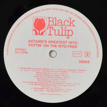 LP Fred Astaire: Puttin On The Ritz: Fred Astaire's Greatest Hits