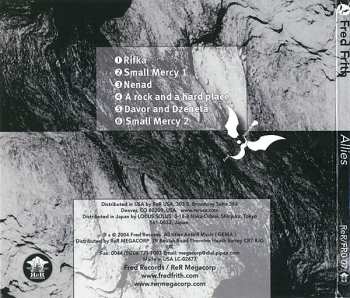 CD Fred Frith: Allies DIGI