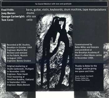 CD Fred Frith: Allies DIGI