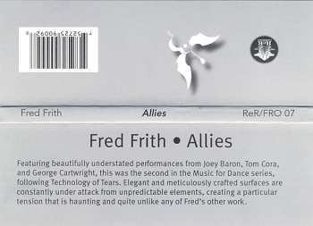 CD Fred Frith: Allies DIGI