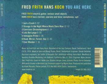 CD Fred Frith: You Are Here