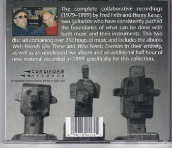 2CD Fred Frith: Friends & Enemies