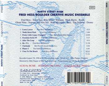 CD Fred Hess: Ninth Street Park - The Return Of Fred Hess / Boulder Creative Music Ensemble