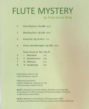 Blu-ray/SACD Fred Jonny Berg: Flute Mystery