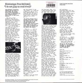 LP Fred McDowell: I Do Not Play No Rock 'N' Roll LTD