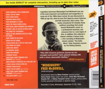 CD Fred McDowell: Shake 'em On Down - The Alan Lomax Recordings, 1959 LTD
