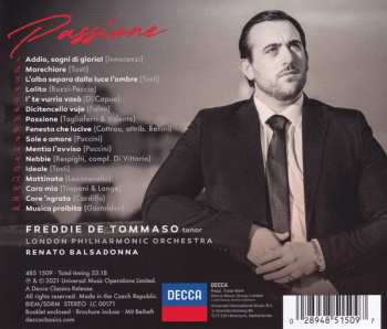 CD Freddie De Tommaso: Passione