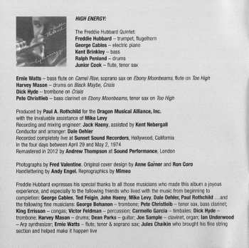 2CD Freddie Hubbard: High Energy / Liquid Love / Windjammer