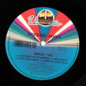LP Freddie James: Everybody Get Up And Boogie
