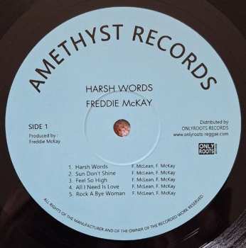 LP Freddie McKay: Harsh Words