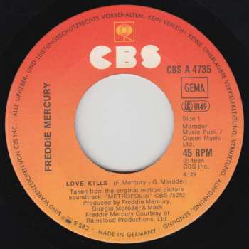 SP Freddie Mercury: Love Kills