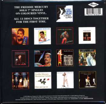 13SP/Doos Freddie Mercury: Messenger Of The Gods (The Singles) LTD | CLR