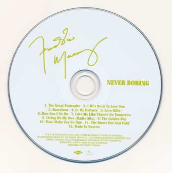 3CD/DVD/Doos/Blu-ray Freddie Mercury: Never Boring LTD
