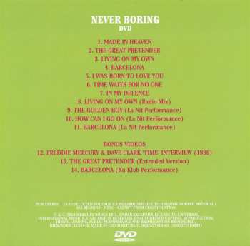 3CD/DVD/Doos/Blu-ray Freddie Mercury: Never Boring LTD