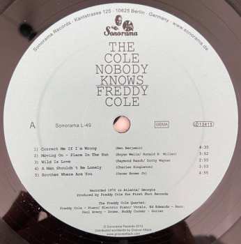 LP Freddy Cole: The Cole Nobody Knows